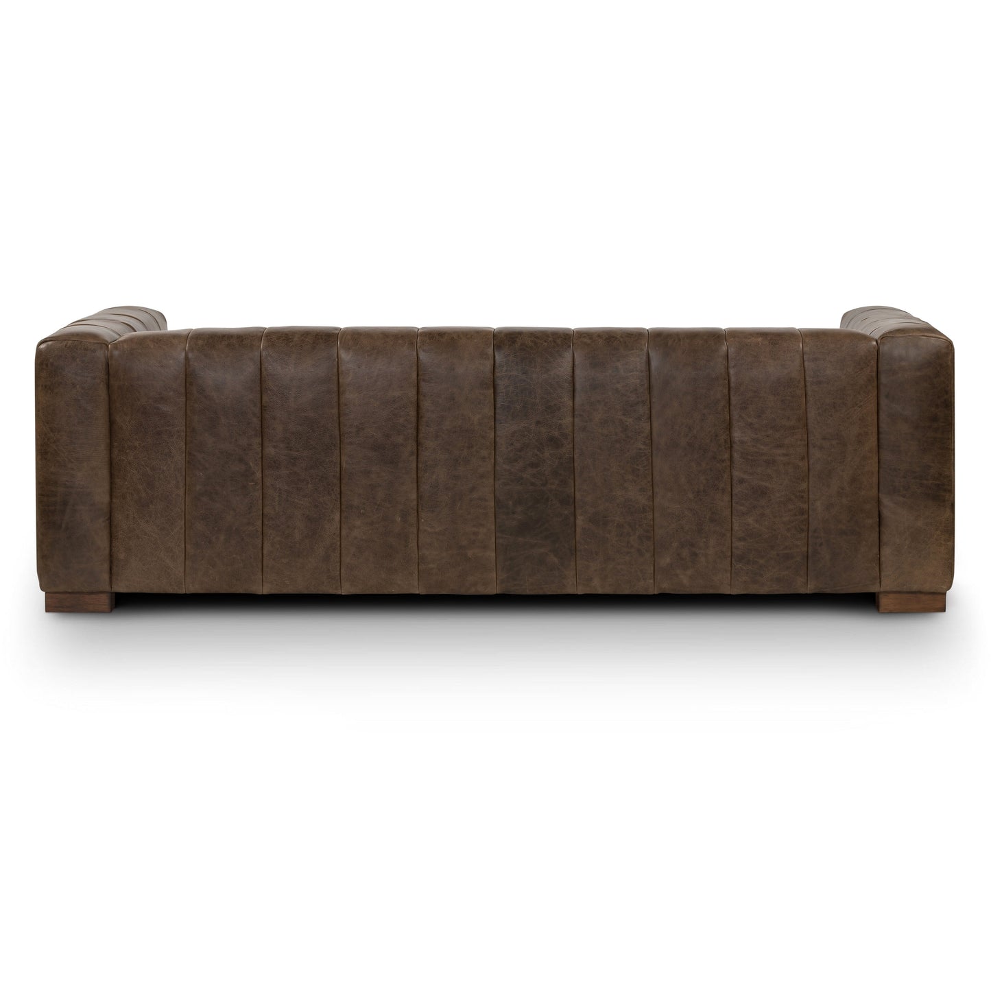 Canapé Canale Poly &amp; Bark - Cuir italien véritable pleine fleur