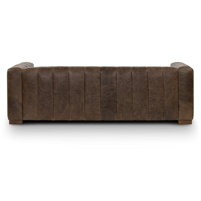 Canapé Canale Poly &amp; Bark - Cuir italien véritable pleine fleur