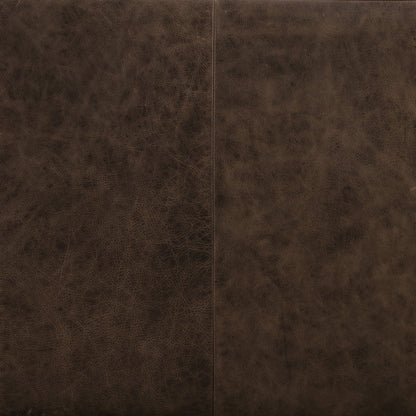 Canapé Canale Poly &amp; Bark - Cuir italien véritable pleine fleur