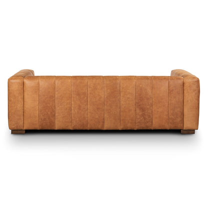 Canapé Canale Poly &amp; Bark - Cuir italien véritable pleine fleur