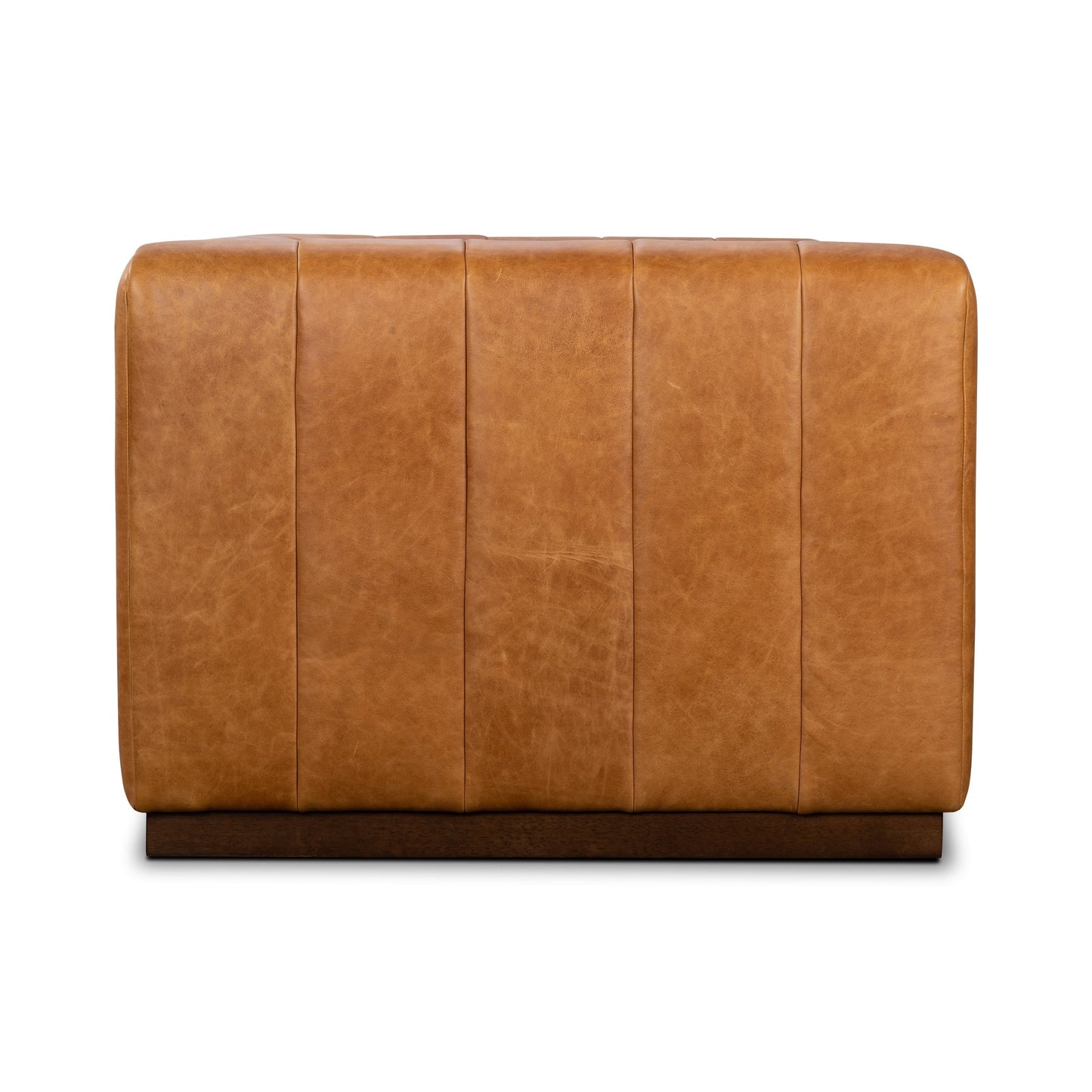 Canapé Canale Poly &amp; Bark - Cuir italien véritable pleine fleur