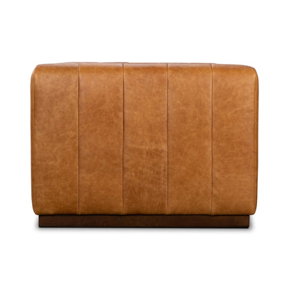 Canapé Canale Poly &amp; Bark - Cuir italien véritable pleine fleur