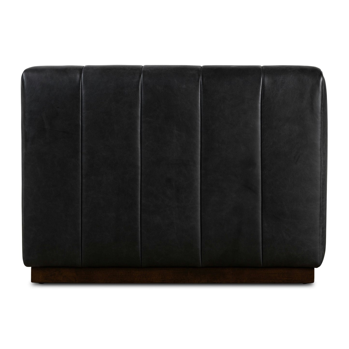 Canapé Canale Poly &amp; Bark - Cuir italien véritable pleine fleur