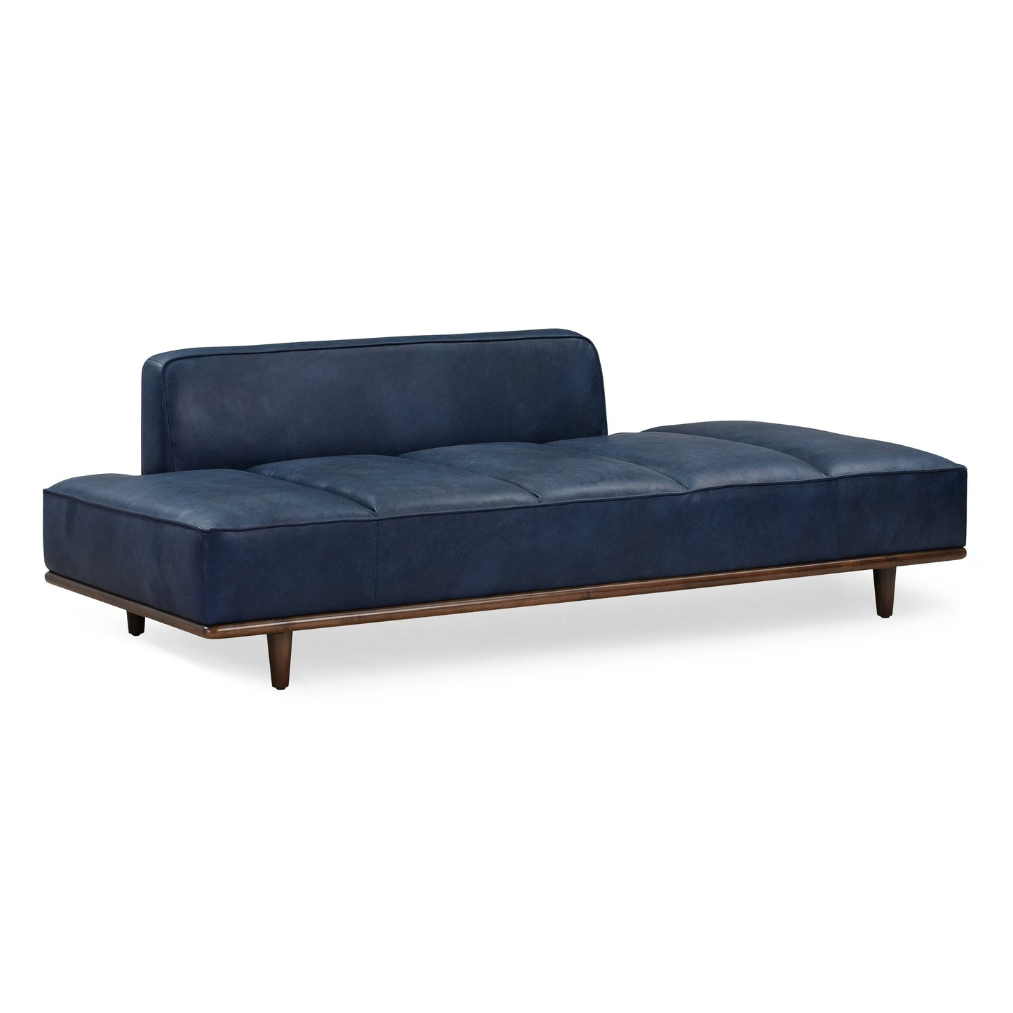 Lit de repos Poly &amp; Bark Jasper - Cuir italien véritable pleine fleur