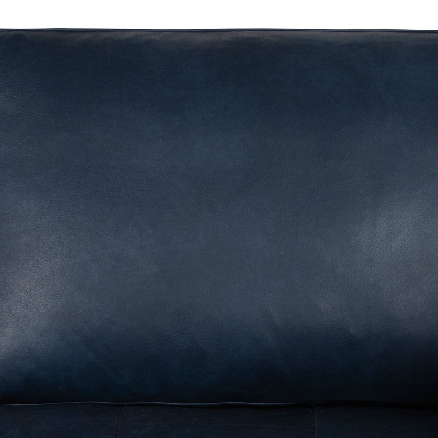 Canapé d'appartement Poly &amp; Bark Napa 72 - Cuir italien véritable pleine fleur