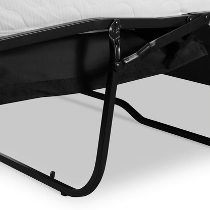 Canapé-lit convertible gigogne en cuir Napa 82 de Poly &amp; Bark - Cuir italien véritable pleine fleur