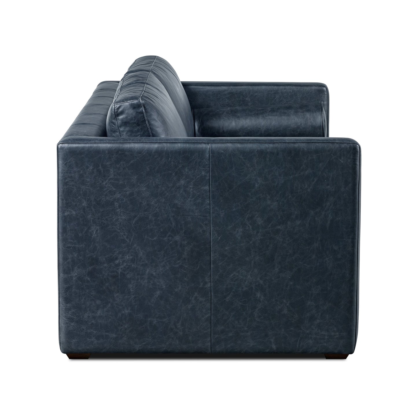 Canapé-lit convertible gigogne en cuir Napa 82 de Poly &amp; Bark - Cuir italien véritable pleine fleur