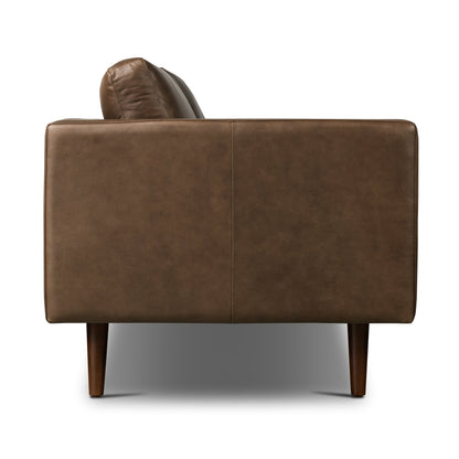 Canapé Poly &amp; Bark Napa 88.5 - Cuir italien véritable