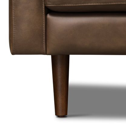 Canapé Poly &amp; Bark Napa 88.5 - Cuir italien véritable