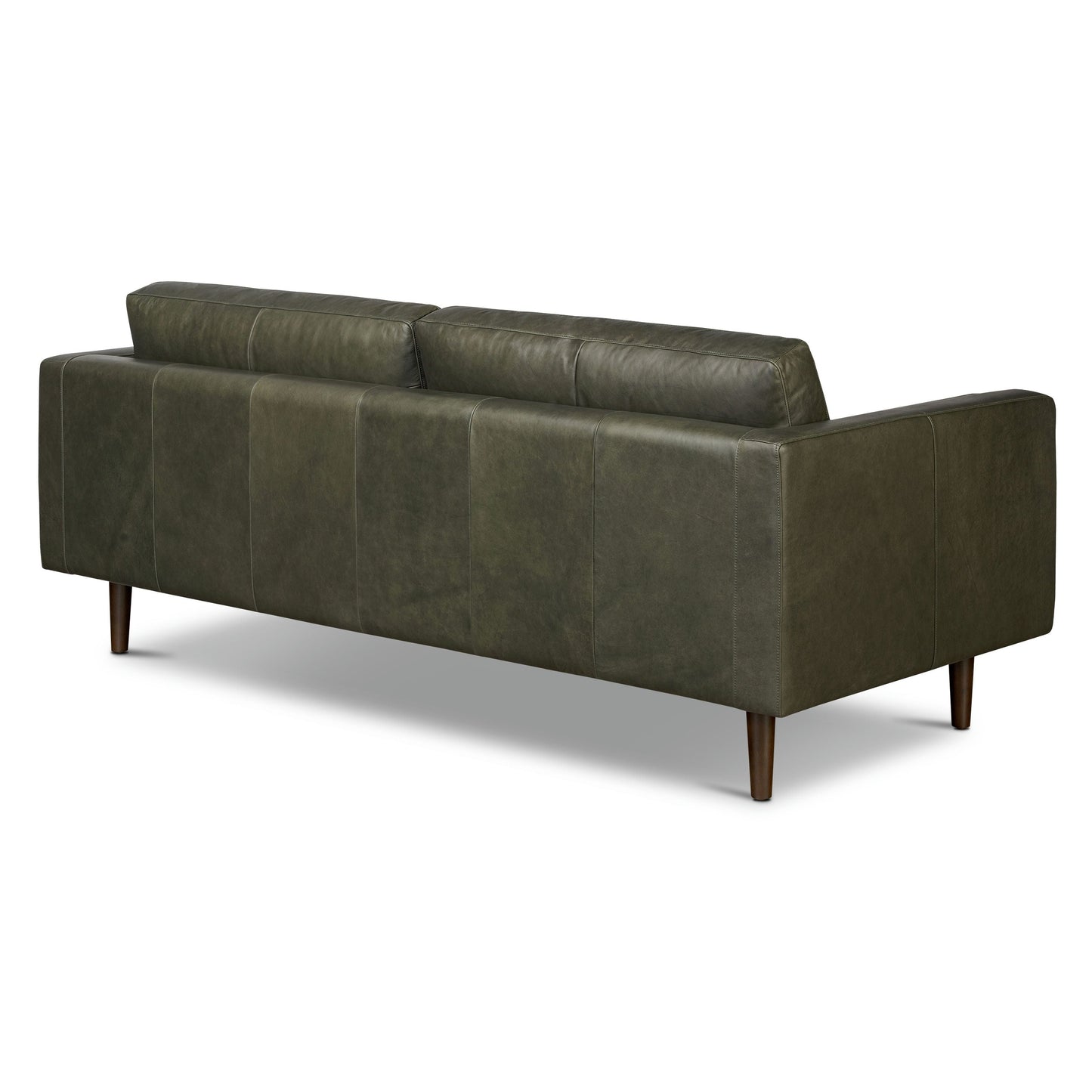 Canapé Poly &amp; Bark Napa 88.5 - Cuir italien véritable