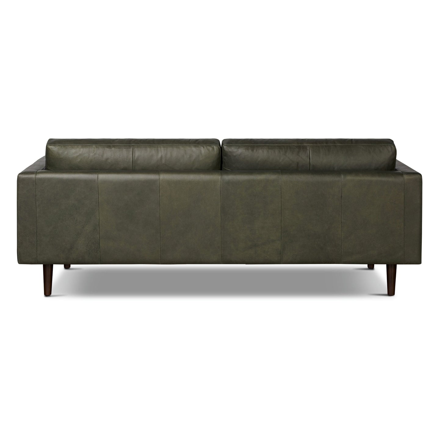 Canapé Poly &amp; Bark Napa 88.5 - Cuir italien véritable