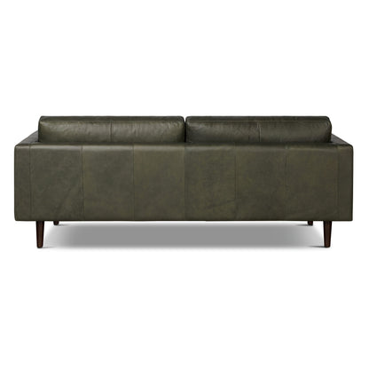 Canapé Poly &amp; Bark Napa 88.5 - Cuir italien véritable