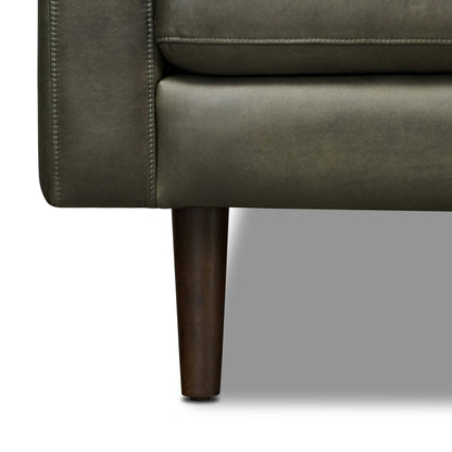 Canapé Poly &amp; Bark Napa 88.5 - Cuir italien véritable