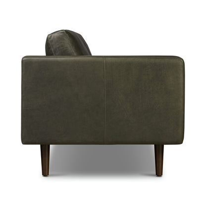 Canapé Poly &amp; Bark Napa 88.5 - Cuir italien véritable