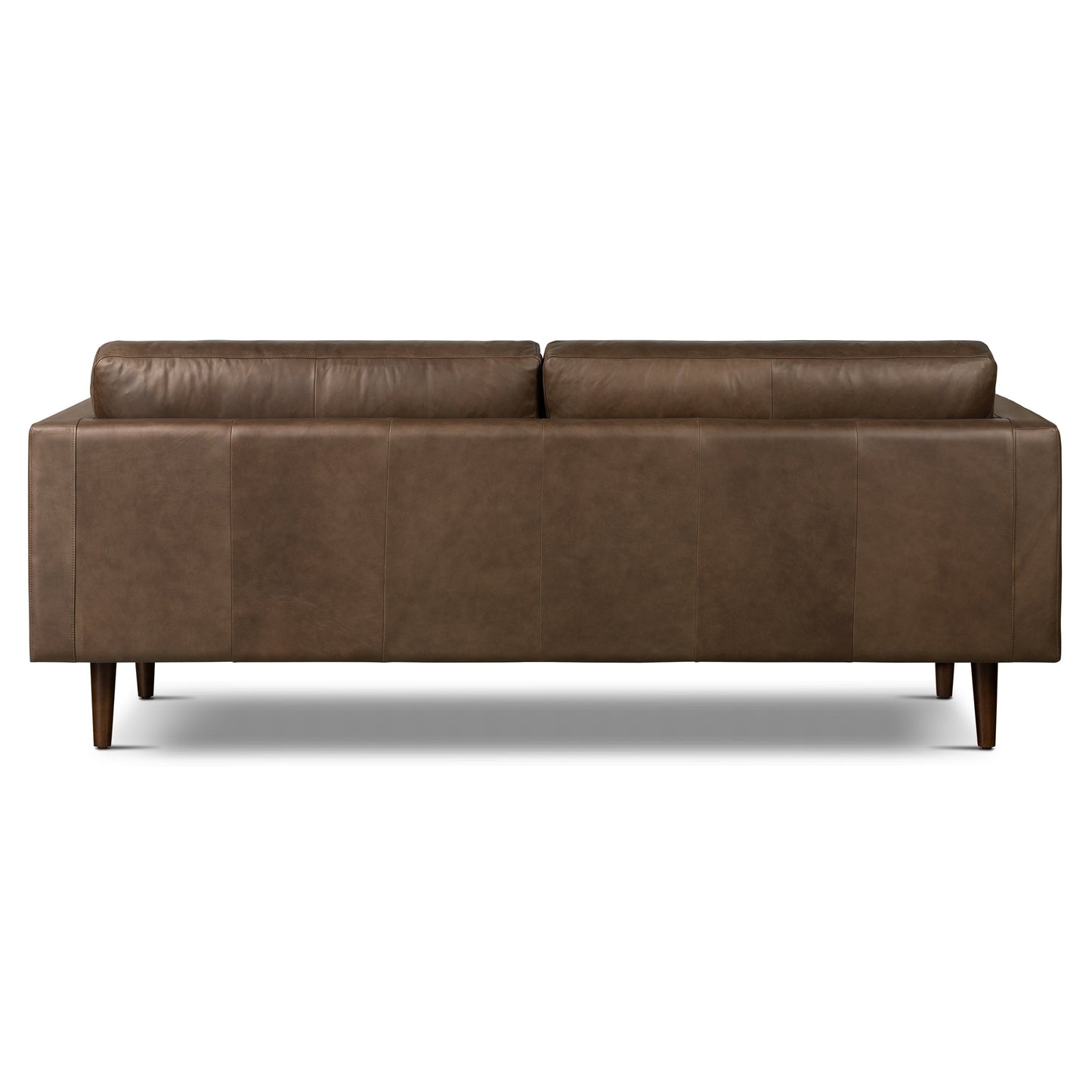 Canapé Poly &amp; Bark Napa 88.5 - Cuir italien véritable