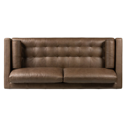 Canapé Poly &amp; Bark Napa 88.5 - Cuir italien véritable