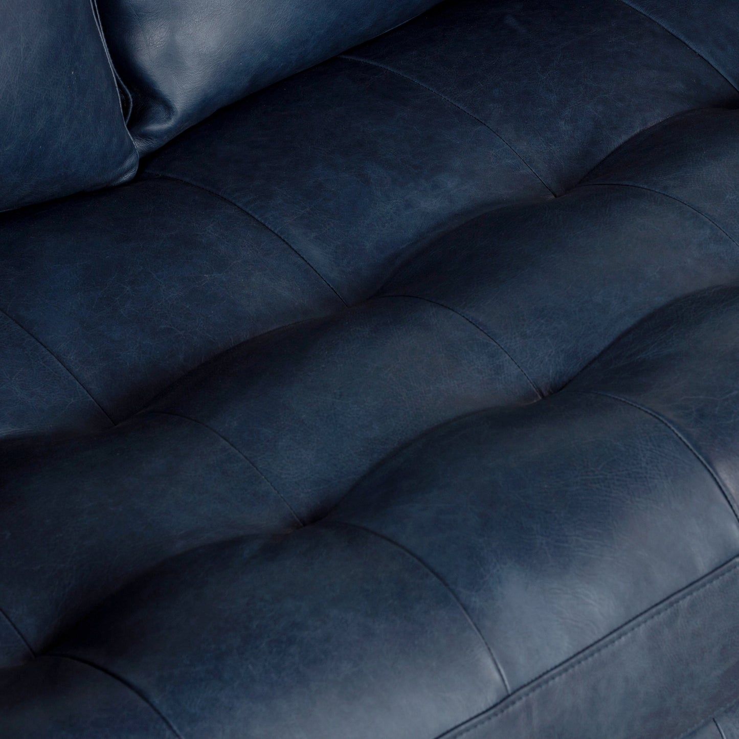 Canapé Poly &amp; Bark Napa 88.5 - Cuir italien véritable