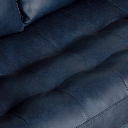 Canapé Poly &amp; Bark Napa 88.5 - Cuir italien véritable