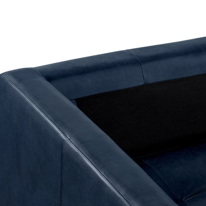 Canapé Poly &amp; Bark Napa 88.5 - Cuir italien véritable