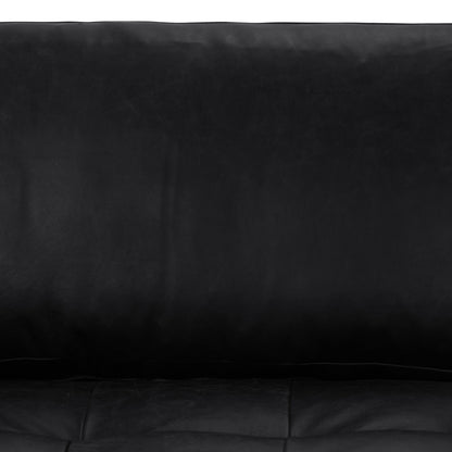 Canapé Poly &amp; Bark Napa 88.5 - Cuir italien véritable