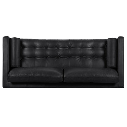 Canapé Poly &amp; Bark Napa 88.5 - Cuir italien véritable