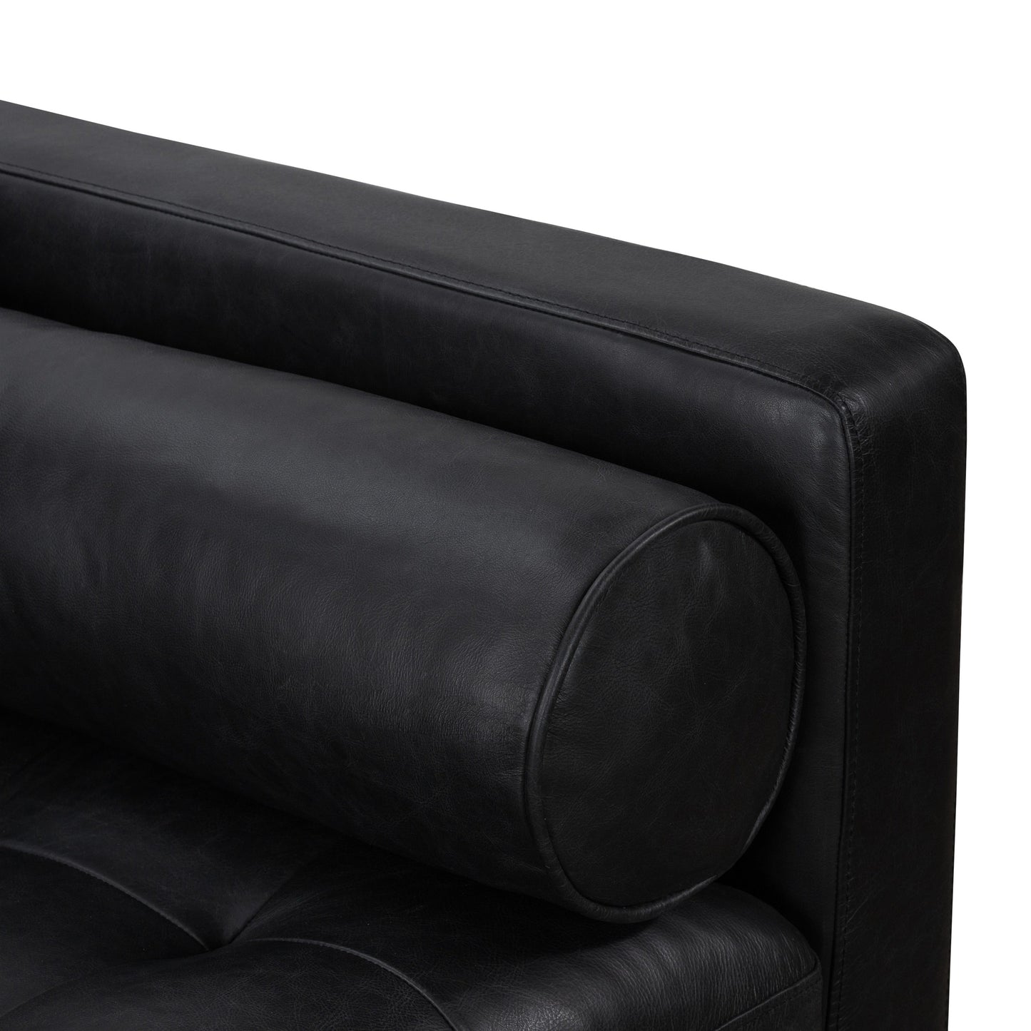 Canapé Poly &amp; Bark Napa 88.5 - Cuir italien véritable