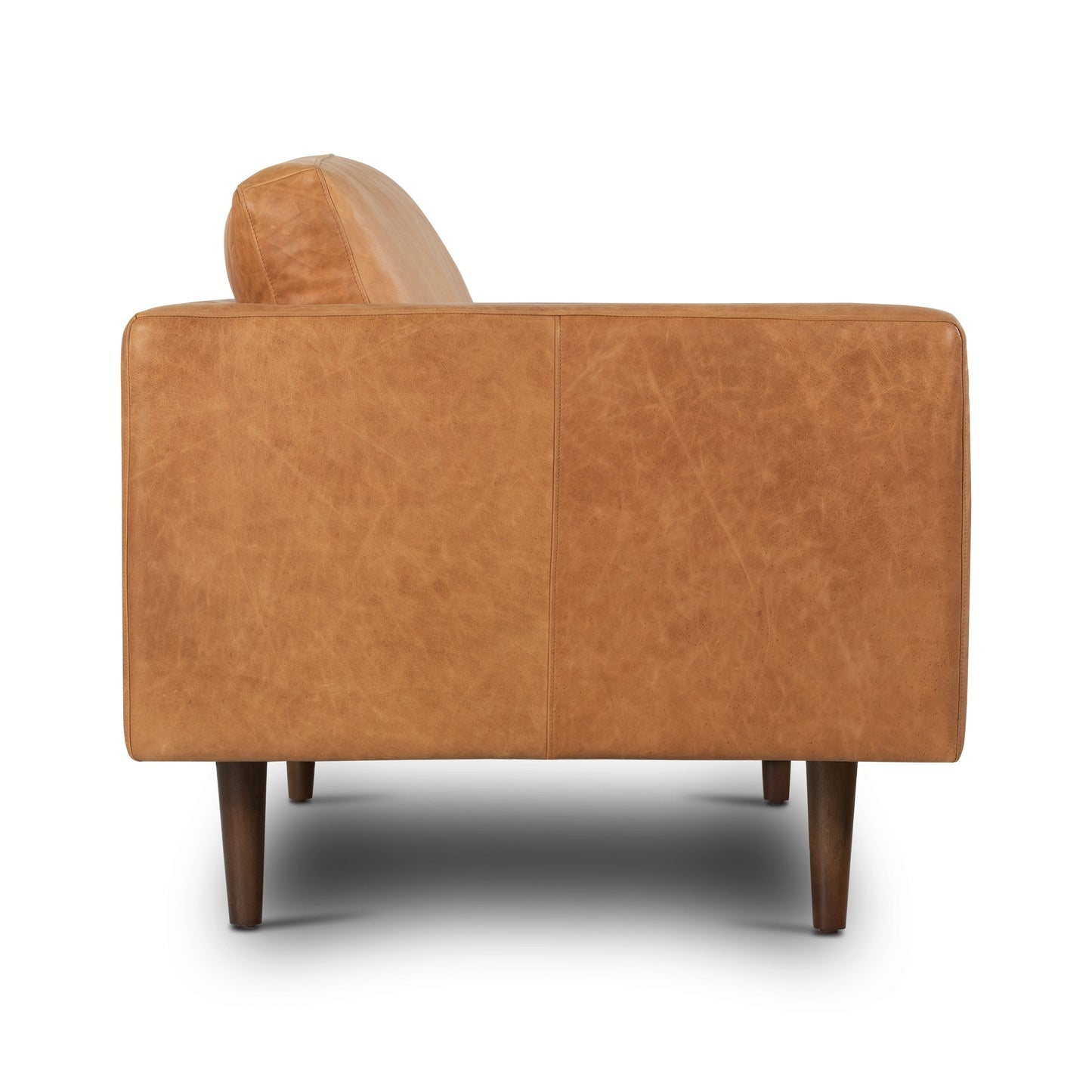 Canapé Poly &amp; Bark Napa 88.5 - Cuir italien véritable