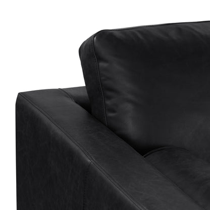 Canapé Poly &amp; Bark Napa 88.5 - Cuir italien véritable