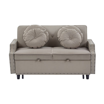 Canapé-lit réglable en polyester avec ports USB