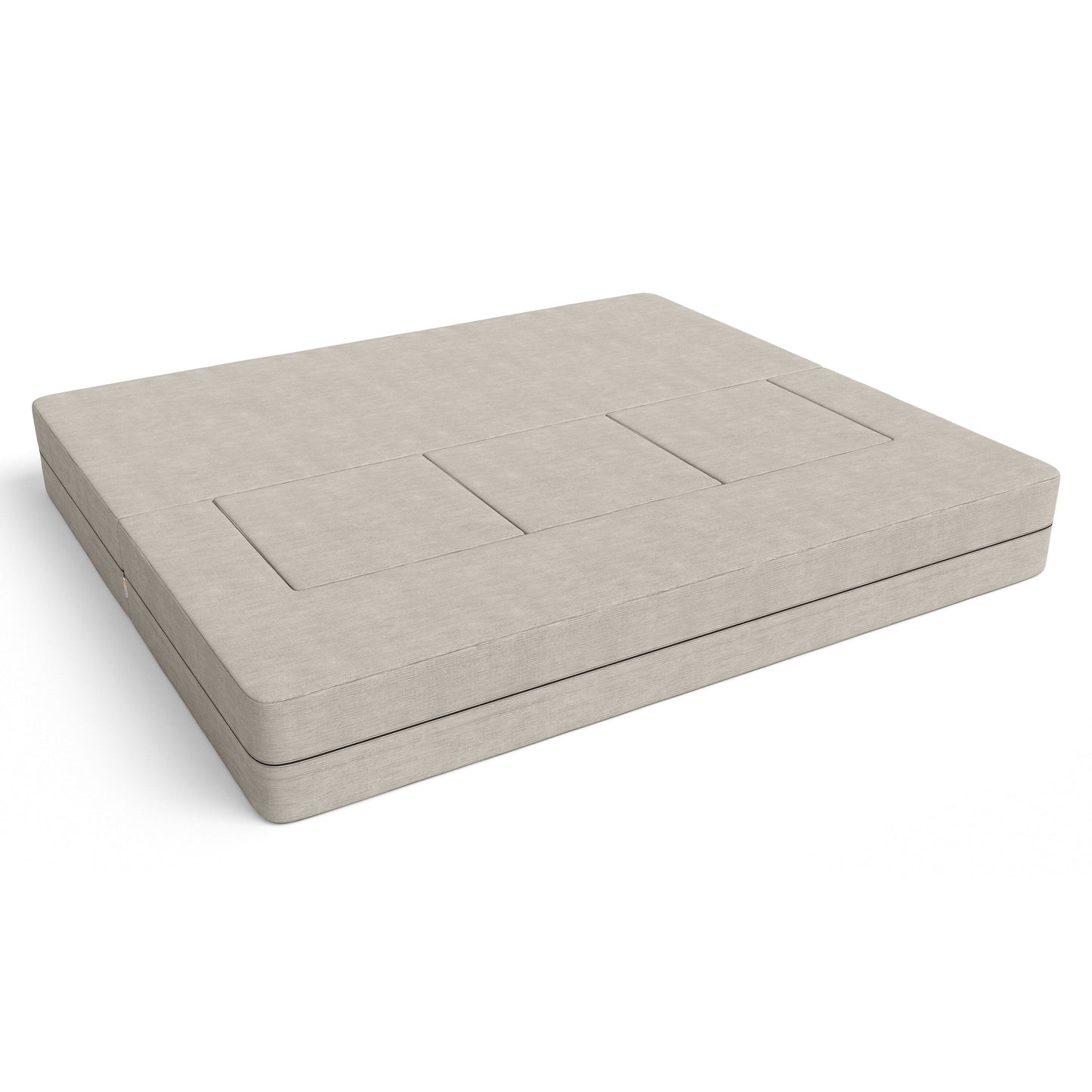 Canapé-lit convertible California King et poufs Porch &amp; Den