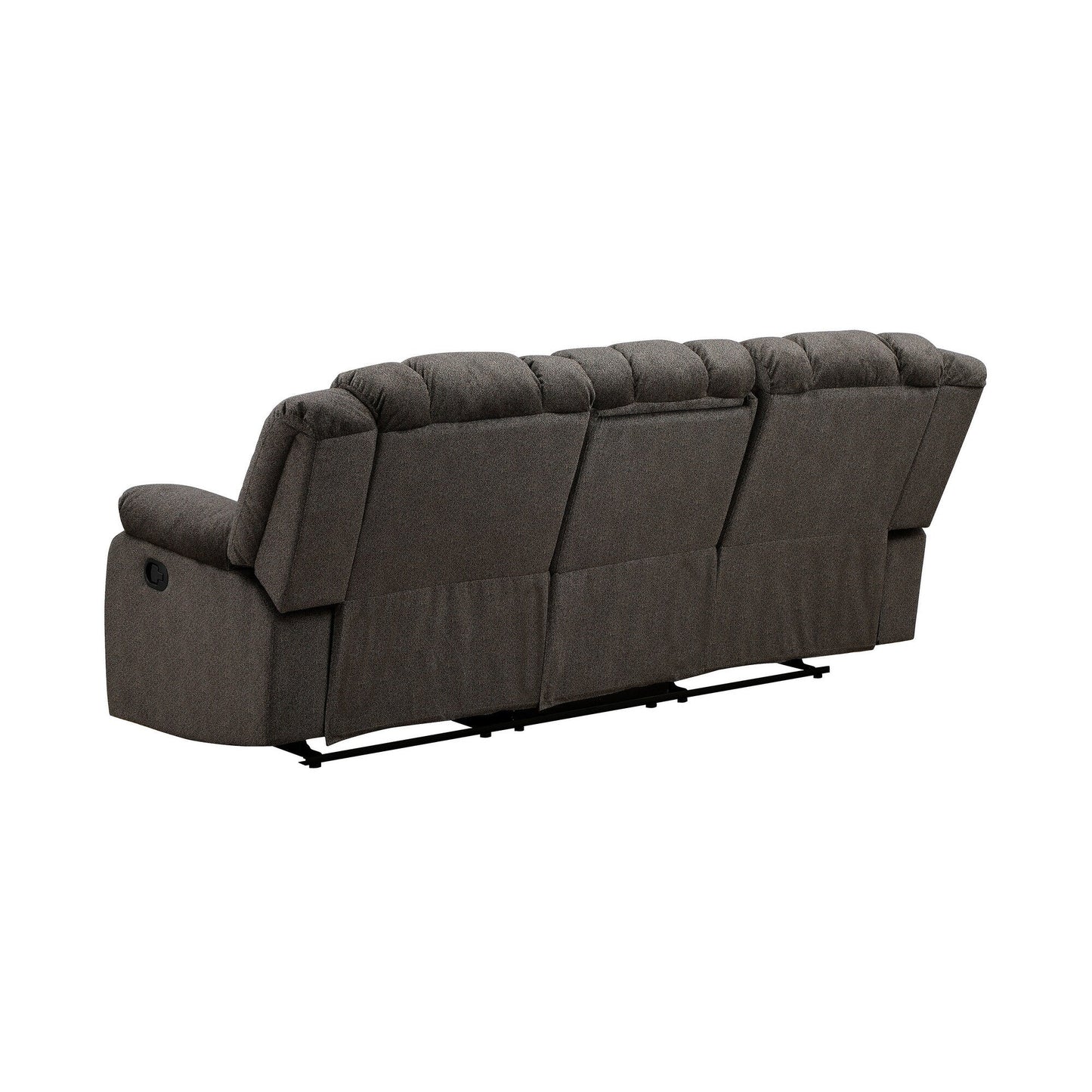Canapé inclinable manuel transitionnel Knox de Porter Designs, en microfibre, gris
