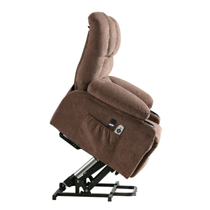 Fauteuil de massage électrique avec chauffage et vibrations, USB