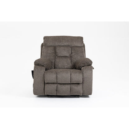 Fauteuil inclinable électrique avec relevage électrique, massage et chauffage, fauteuil inclinable à double moteur, fauteuil inclinable électrique avec porte-gobelets et poche, 400 lb