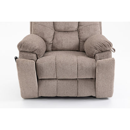 Fauteuil inclinable électrique avec relevage électrique, massage et chauffage, fauteuil inclinable à double moteur, fauteuil inclinable électrique avec porte-gobelets et poche, 400 lb