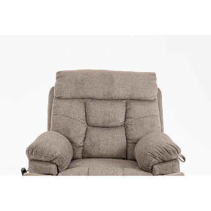 Fauteuil inclinable électrique avec relevage électrique, massage et chauffage, fauteuil inclinable à double moteur, fauteuil inclinable électrique avec porte-gobelets et poche, 400 lb