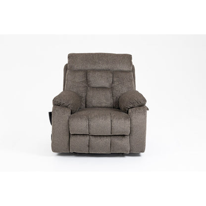 Fauteuil inclinable électrique avec relevage électrique, massage et chauffage, fauteuil inclinable à double moteur, fauteuil inclinable électrique avec porte-gobelets et poche, 400 lb