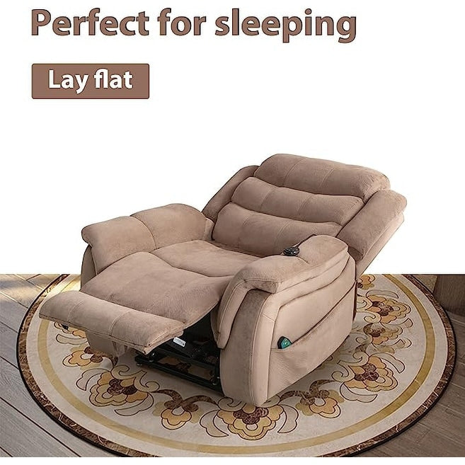 Fauteuil inclinable électrique pour personnes âgées avec massage et chaleur