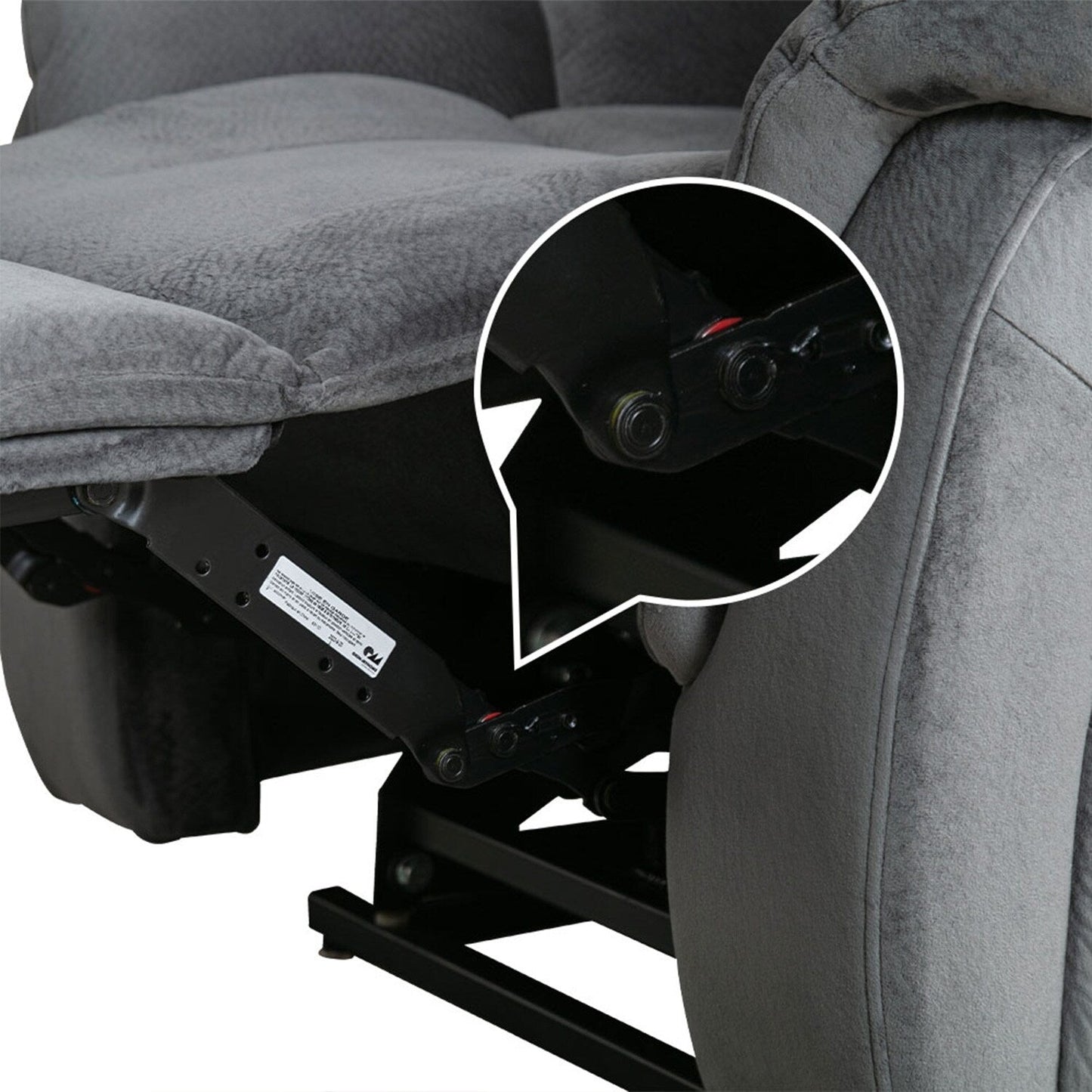 Fauteuil inclinable électrique pour personnes âgées avec massage et chaleur