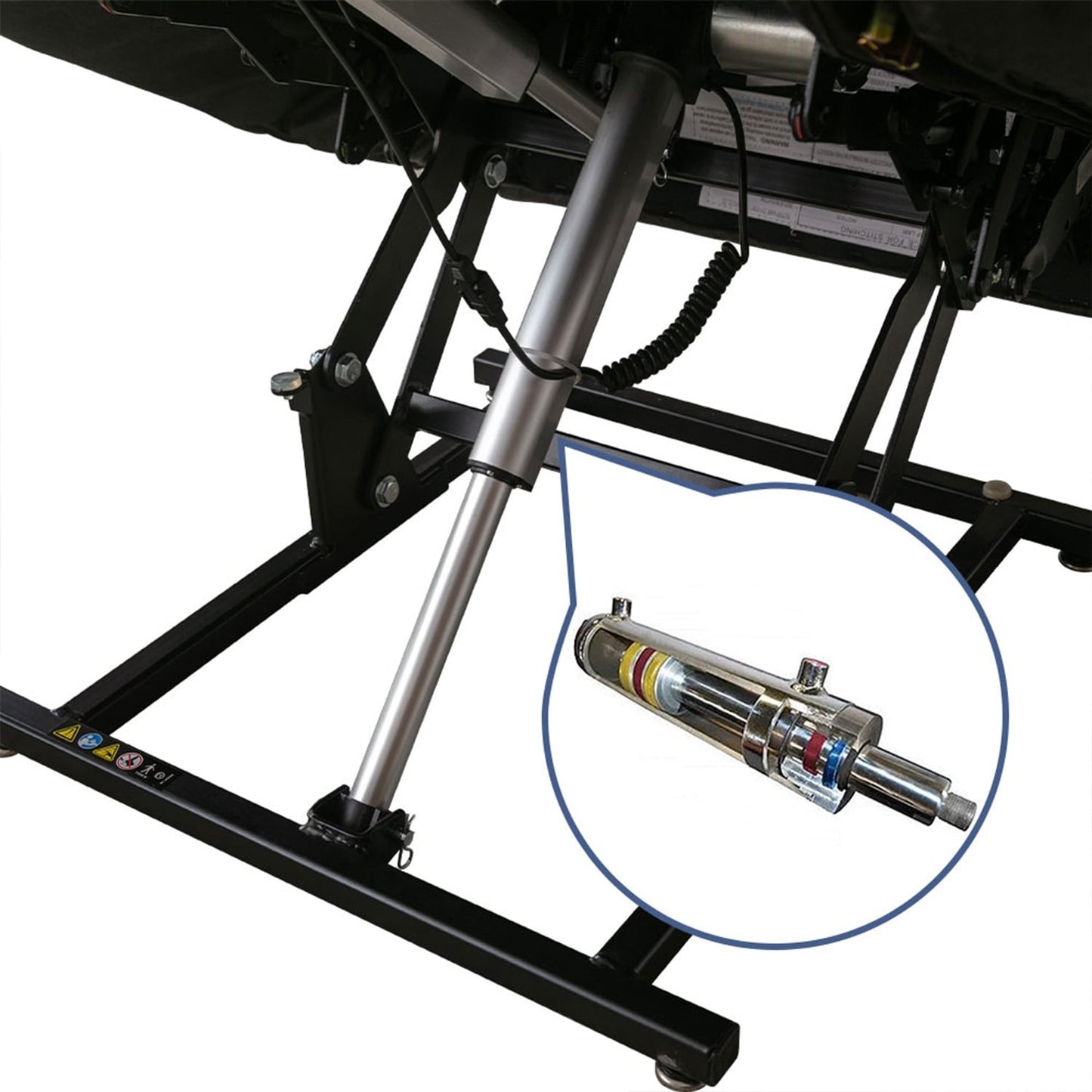 Fauteuil inclinable électrique pour personnes âgées avec massage et chaleur