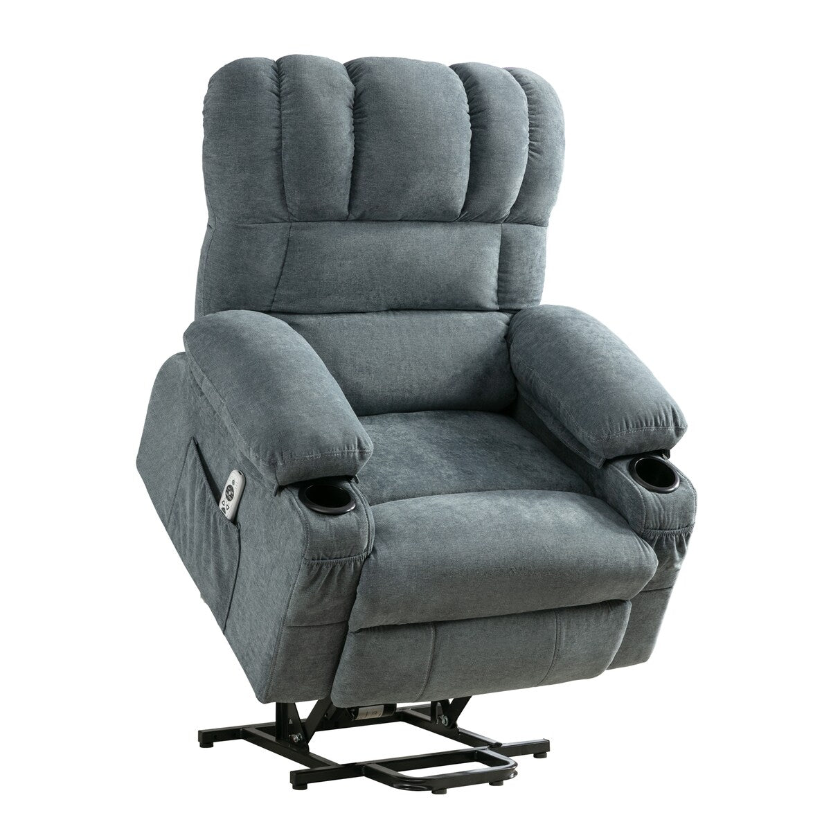 Fauteuil inclinable électrique pour personnes âgées, fauteuil inclinable avec massage thermique