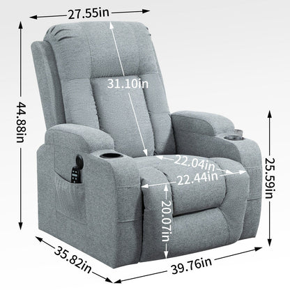Fauteuil inclinable électrique pour personnes âgées