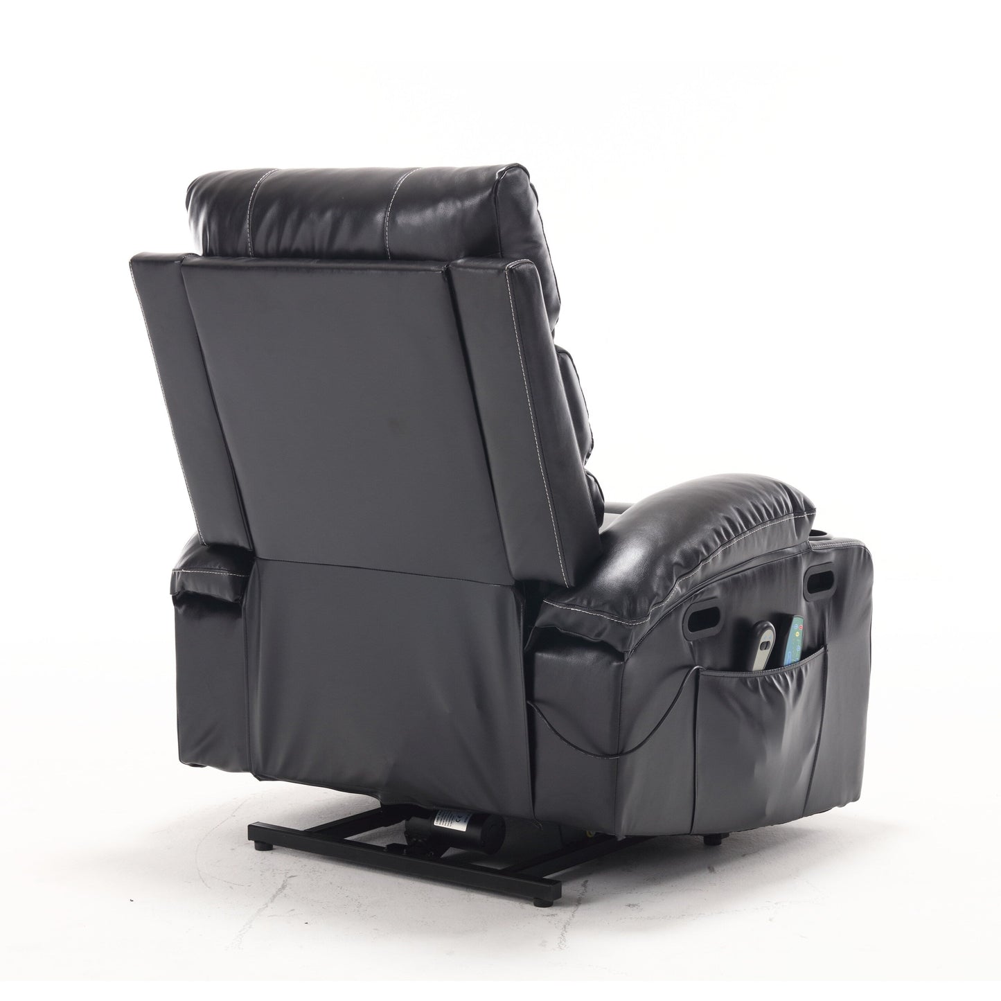 Fauteuil inclinable électrique avec massage à 4 directions, chauffage et minuterie