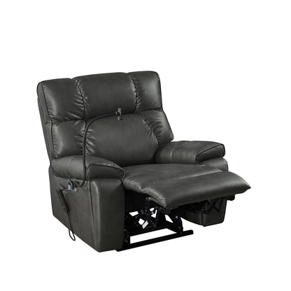 Fauteuil inclinable électrique avec deux moteurs OKIN, inclinaison infinie, massage et chauffage