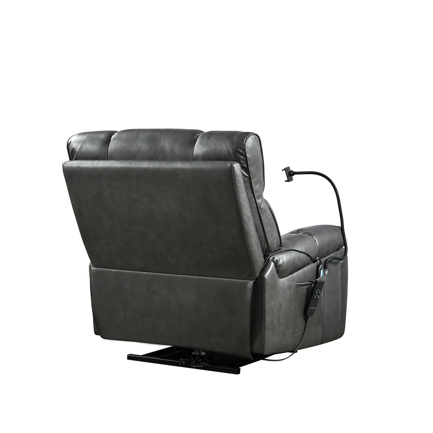 Fauteuil inclinable électrique avec deux moteurs OKIN, inclinaison infinie, massage et chauffage