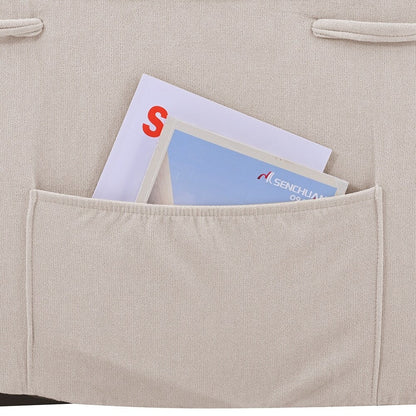 Fauteuil inclinable électrique avec massage thermique et poche de rangement