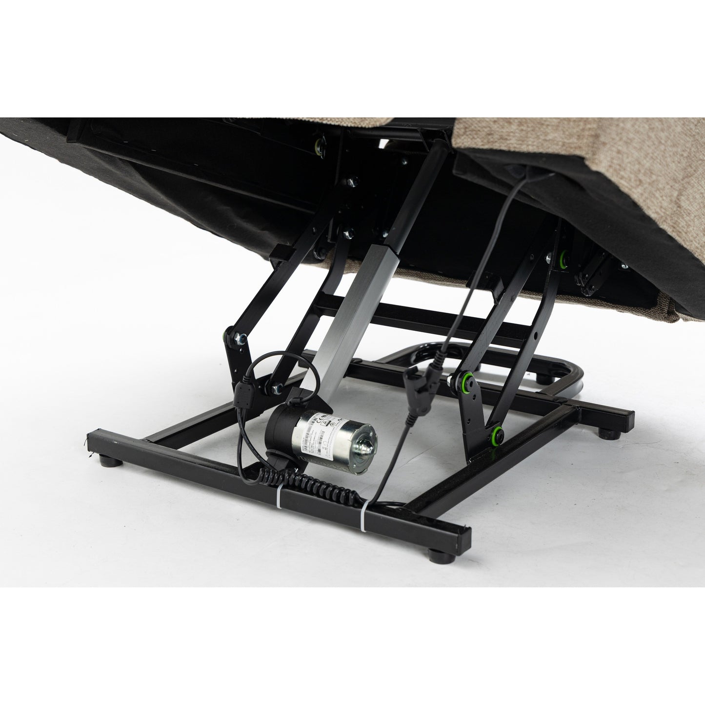 Fauteuil inclinable électrique avec massage, chauffage lombaire, port de chargement USB et porte-gobelets