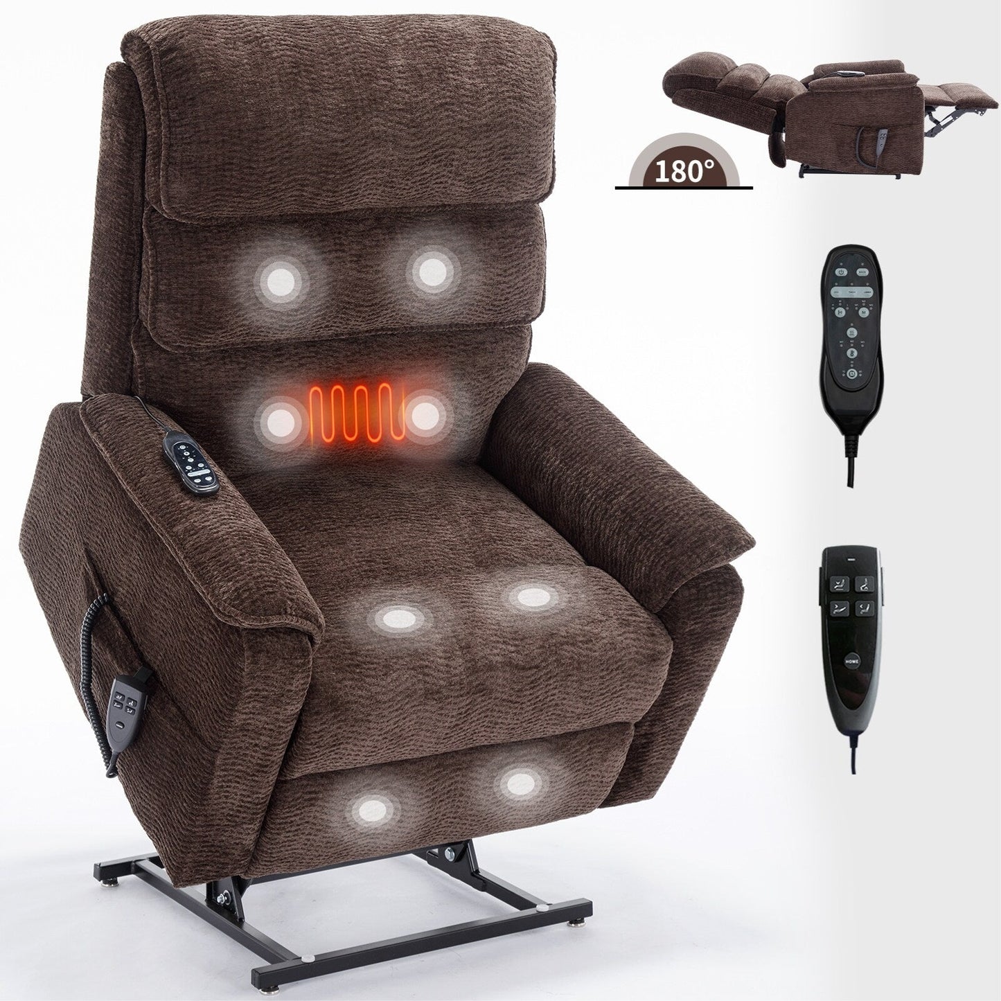 Fauteuil inclinable électrique avec télécommande