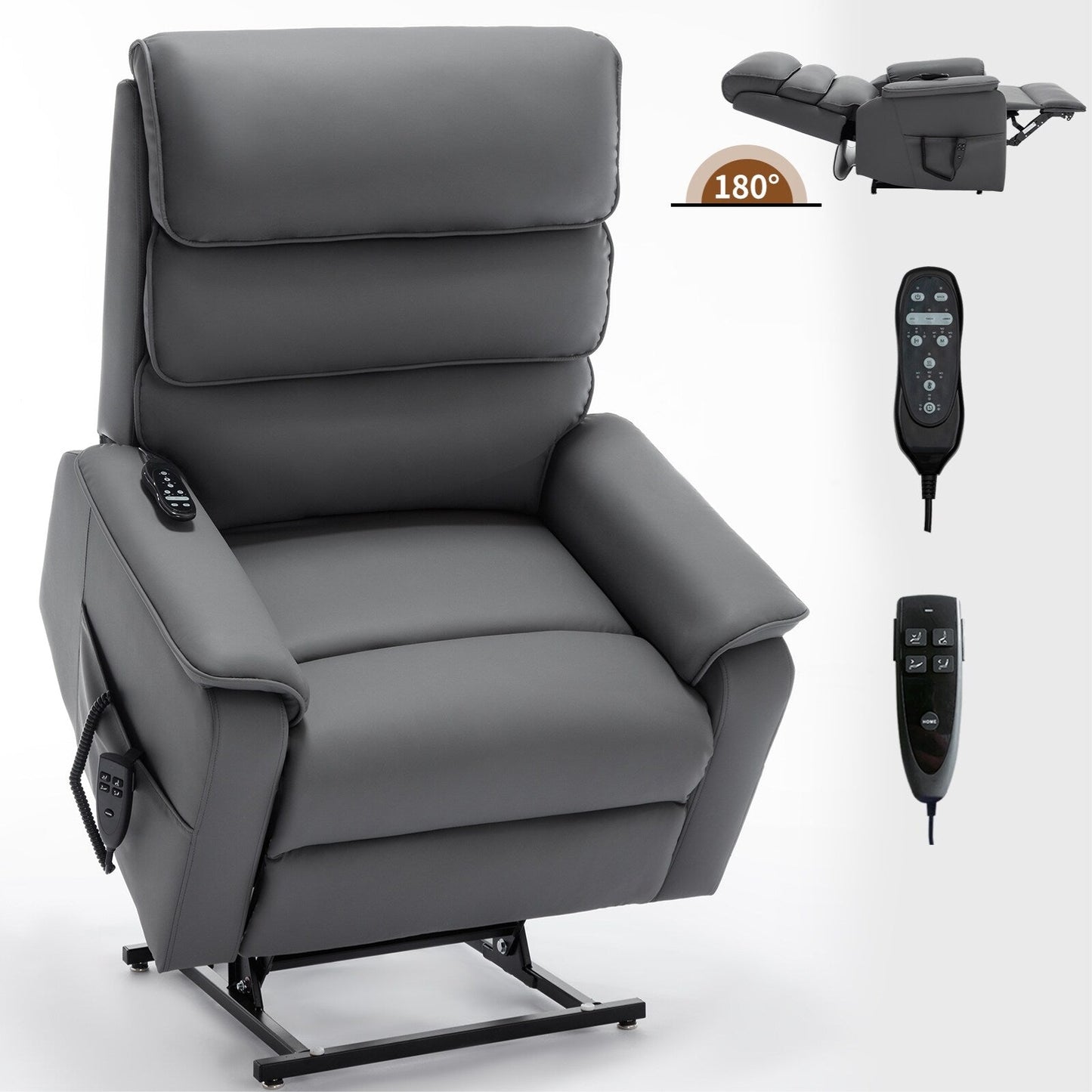 Fauteuil inclinable électrique avec télécommande