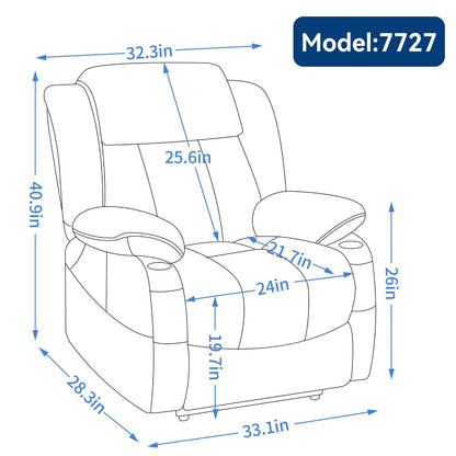 Fauteuil inclinable électrique