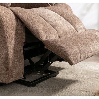 Fauteuil inclinable à bascule surdimensionné, pivotant à 360°, manuel, pour salon